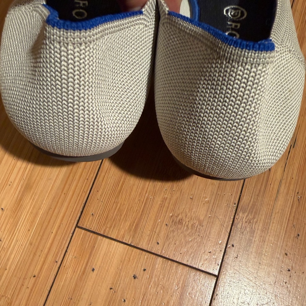 NWOT RETIRED Rothy's The Flat In Flax Birdseye Size 10.5 - Picture 5 of 16